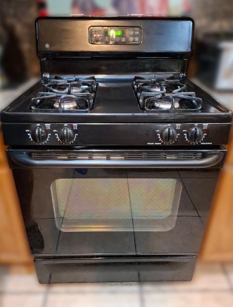 GE Gas Range Repair in Las Vegas (JGBP33BEH4BB)