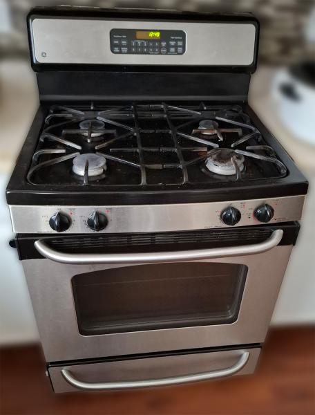 GE Gas Range Repair in Las Vegas (JGBP85SEL1SS)