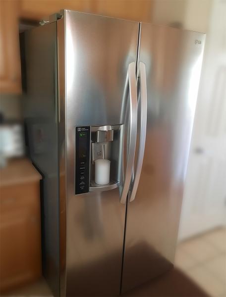 LG Side-By-Side Refrigerator Repair in Las Vegas (LSXS26326S)